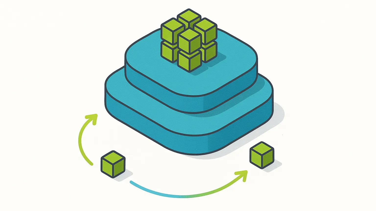 A platform released like a product, in versions, with users choosing it.